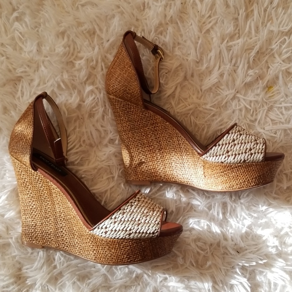 White House/Black Market Espadrilles,  Size 7
